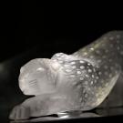 Lalique Zeila Clear Panther 8.5" Sculpture