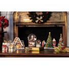 Villeroy and Boch Christmas Toys Musical Gingerbread House "Let It Snow"