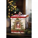 Villeroy and Boch Christmas Toys Gift box square, Santa and Kids