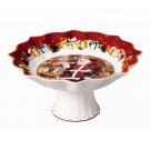Villeroy and Boch Toys Fantasy Footed bowl, Santa reads wish lists