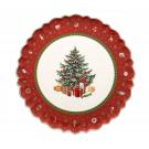 Villeroy and Boch Toys Delight Cake Plate, Christmas Tree