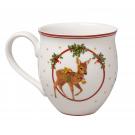 Villeroy and Boch Toys Delight Mug, Santa/Reindeer