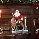 Villeroy and Boch Christmas Toys Memory Figurine, Santa with Deer