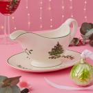 Spode Christmas Tree Serveware Gravy Boat with Stand