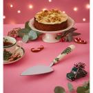 Spode Christmas Tree Cutlery Cake Slice, Ceramic Handle