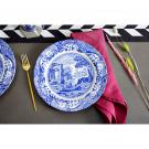 Spode Blue Italian China Dinner Plate, Single