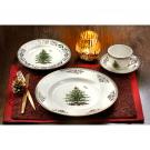 Spode Christmas Tree Gold 4 Piece Place Setting