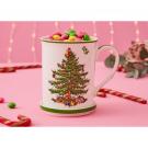 Spode Christmas Tree Serveware Mug And Coaster Set
