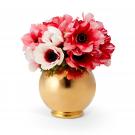 Aerin Marion Gilded Round 6" Vase