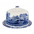Spode Blue Italian Serveware 2 Piece Serving Platter with Dome
