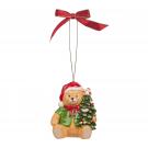 Spode 2023 Christmas Tree Bear Ornament