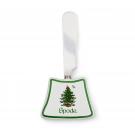 Spode Christmas Tree Serveware 2 Piece Cheese Board And Spreader, 13"