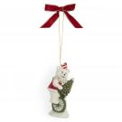 Spode 2023 Christmas Tree Carnival Bear Ornament