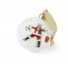 Kit Kemp, Spode Doodles Christmas Best In Snow Bauble Ornament