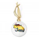 Kit Kemp, Spode Doodles Christmas Cruising Bauble Ornament