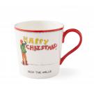 Kit Kemp, Spode Deck The Walls Happy Christmas Mug, Single