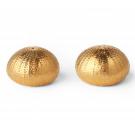 Aerin Sea Urchin Salt and Pepper Shakers, Gold