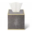 Aerin Classic Shagreen Tissue Box Cover, Chocolate