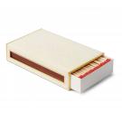 Aerin Shagreen Oversized Match Box, Cream