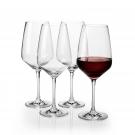 Villeroy and Boch Voice Basic Red Wine Glasses, Set of 4