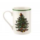 Spode Christmas Tree Melamine 3 Piece Mug And Melamine Tray Set, Nutcracker