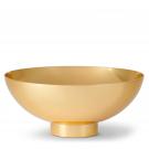 Aerin Sintra Footed Bowl, Large, Gold