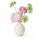 Aerin Sancia Plum Vase, Cream