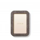 Aerin Modern Shagreen Frame, Chocolate - 4x6