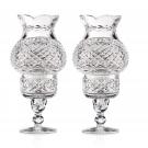 Cashs Ireland, Art Collection Hurricane 9" Candleholders, Pair, Limited Edition