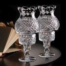 Cashs Ireland, Art Collection Hurricane 9" Candleholders, Pair, Limited Edition