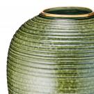 Aerin 14" Calinda Tapered Vase, Forest Green