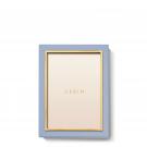 Aerin Varda Lacquer Frame, French Blue - 8 x 10