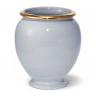 Aerin Siena 8" Vase, Blue Haze