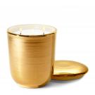 Aerin Gold Savoy Candle, Monserrate Rose, Gold