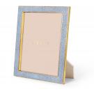 Aerin Classic Shagreen Frame, Blue 8x10"