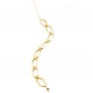 Cashs Ireland, Abby Gold and Crystal Chain Link Bracelet