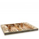 Aerin Shagreen Backgammon Set, Chocolate