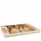 Aerin Shagreen Backgammon Set, Cream
