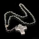 Cashs Ireland Rosary with St. Patrick's Cross, Grey Beads