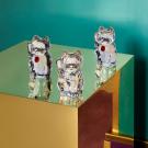 Baccarat Crystal, Lucky Cat, Clear