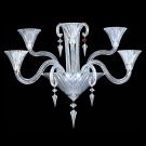 Baccarat Crystal, Mille Nuits 5 Light Wall Crystal Sconce