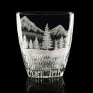 Cashs Ireland Art Collection, Mountain Peaks 9.5" Vase, Limited Edition