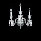Baccarat Crystal Zenith 3 Light Wall Sconce, Special Order