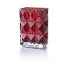 Baccarat Crystal, Louxor 8" Vase, Red