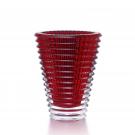 Baccarat Crystal, Eye Extra 16 1/2" Vase, Red