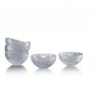Baccarat Crystal, Arabesque 4.63" Crystal Bowls, Set of Six
