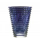 Baccarat Crystal, Eye 16.5" XL Oval Vase, Blue
