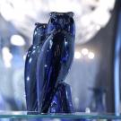 Baccarat Crystal, Midnight Eagle Owl, Limited Edition, Signed