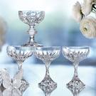 Baccarat Crystal, Massena Champagne Coupe, Pair
