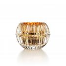 Baccarat Crystal Mille Nuits Gold Votive by Mathias, Single